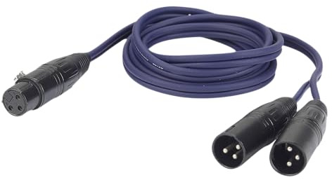 DAP Audio 1 XLR Female to 2 XLR Male 150 cm