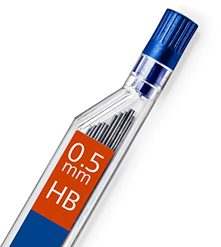 Staedtler 2505HBBK2D Mina Sottile, 0.5 mm HB