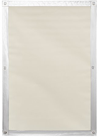 Lichtblick Dachfenster Sonnenschutz Sonnensegel für innen, Haftfix, ohne Bohren, Verdunkelung, mit Saugnäpfen, für bewegliche und feststehende Fenster Beige, 36 cm x 76,9 cm (B x L) für CK04