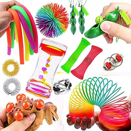 Jouets sensoriels pour personnes autistes et TDAH, balles anti-stress, soulagement de l'anxiété, cadeau anti-anxiété pour adultes, enfants