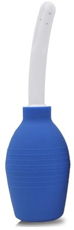 Bodundirect Anal Douche Enema Bulb Vaginal Douche Enema Cleaner for Women’s or Man’s Health -for Water or Coffee Colon Cleansing, Detox and Constipation (Blue, 10.4 Ounce)…
