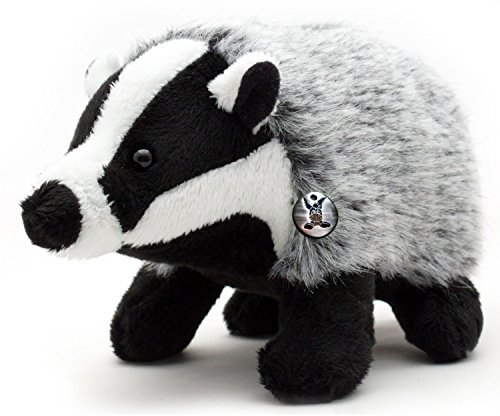 Tasso di peluche Badger animale selvatico predatore 23 cm GRIMBART – Peluche