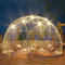 Bubble Tent Dome House, Outdoor 5-8 Personen Bubble Iglu-Zelt - 3,6 m Campingzelt mit PVC-Abdeckung, Tür und Fenstern für Hinterhof, Camping, Sternenbeobachtung
