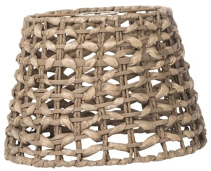 Sharplace Boho Rattan Lampenschirm Klassischer geflochtener Lampenschirm Dekorative Deckenleuchten Esszimmerlampe Kronleuchter Lampenschirm Hängelampen Dekoration für Garten Party Hochzeit, Stil d