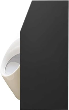 Urinals Partition, Urinal Trennwand Toilette, Trennwand Für Urinal-trennwand for Schule, Büro, Restaurant, Bibliothek, 35,4 * 15,74 Zoll