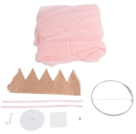 Cerlingwee Reti di Zanzare per Bambini Traspiranti, Reti di Mesh di Elegante Crea Comodo Sonno Facile Installare con Gancio Sospeso per Il Letto per Bambini (2)