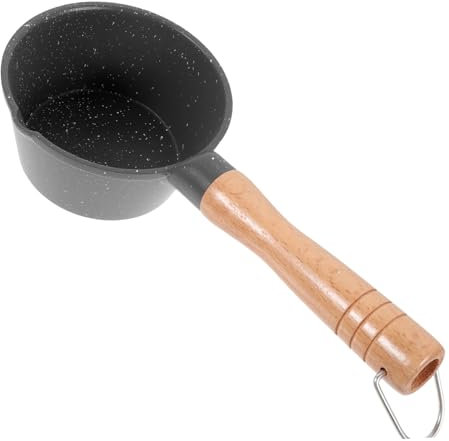 KICHOUSE Kleiner Ölkochtopf Mit Ausgießer Multifunktionale Pfanne Für Käse Öl Und Milch Für Zuhause Und Restaurant Leicht Und Handlich Lebensmittelecht