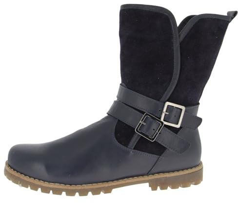 Andrea Conti Damen Chelsea Boot Stiefelette, d.blau, 40 EU