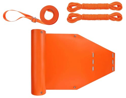 Traîneau à Chevreuil – Corde Durable pour Le Transport du gibier | Traîneau pour la Chasse | Équipement de Transport extérieur pour Boue, Sable, Chasseurs et Poids de cerf entraîné par Les