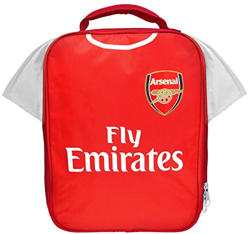 Arsenal FC Official Football Gift Kit Lunch Box Cool Bag Red