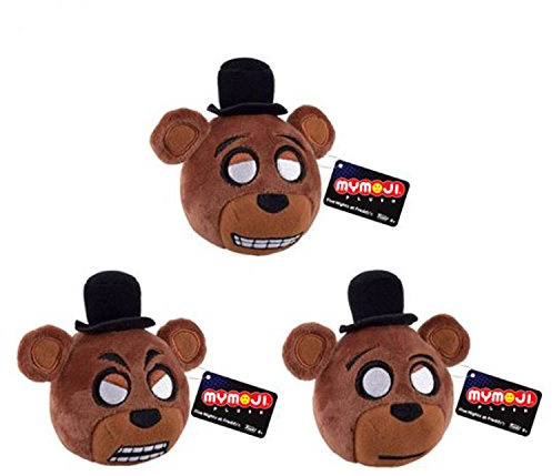 Five Nights at Freddy's Toy Freddie Mymoji Plush Set of 3