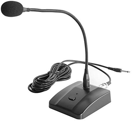 Fotga Microphone stéréo col de cygne flexible avec câble XLR
