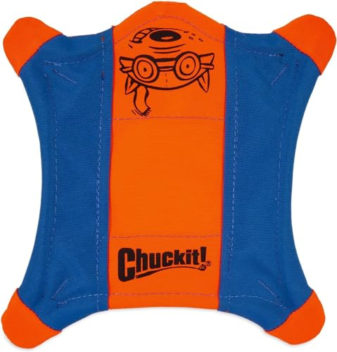 (6 Pack) Chuck-It Flying Squirrel Medium Dog Fetch Toy Floating Flyer 10-inch