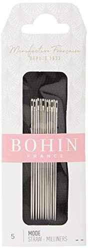 Bohin MILLINERS/Agujas de paja N°5, One