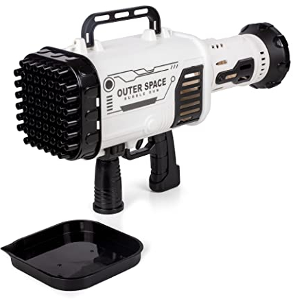 Thumbs Up Seifenblasen Pistole Bubble Gun Extreme, Weiß/Schwarz