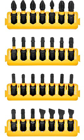 DEWALT BYTC Flex Torq Set #2 Phillips/#8 Slotted Set Shank Screwdriver Bit Set Screwdriver (28-Piece) (DWABYTFT-28)