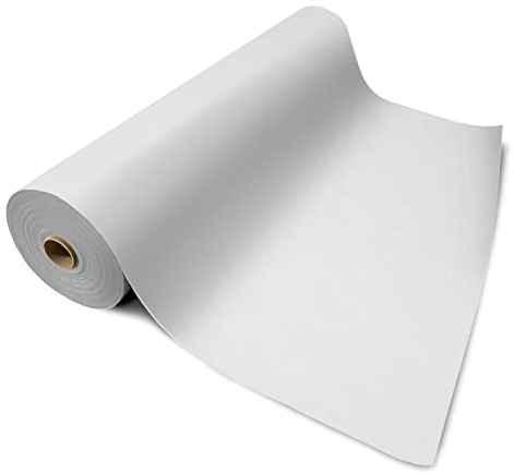 Floordirekt Hochzeitsteppich Weiß 100 x 500 cm - VIP Läufer Event Teppich Premierenteppich Empfangsteppich Messeteppich - Wunschmaß
