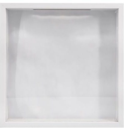 FramePro 30x30 3D Bilderrahmen Schattenbox mit Glasscheibe Ticketstummel Reise Abenteuer Archivbox Reise Schwarz