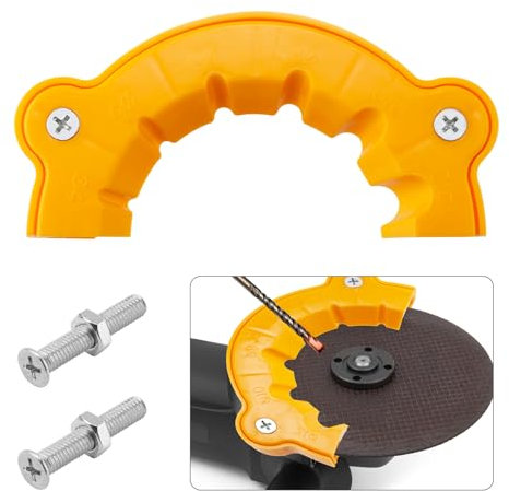 Drill Bit Sharpener, 2025 New Angle Grinder Drill Bit Sharpener for All Bits Multiple Specifications Drill Grinding Tool Attachment for Pneumatic & Electric Angle Grinder