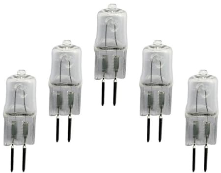 WOLTHID G5.3 35W Light Bulb Halogen Replacement Dimmable JCD 50 Watt 220 Volt 70W 100W 150W 20W Warm White Lighting Bulbs 5PCS 100W