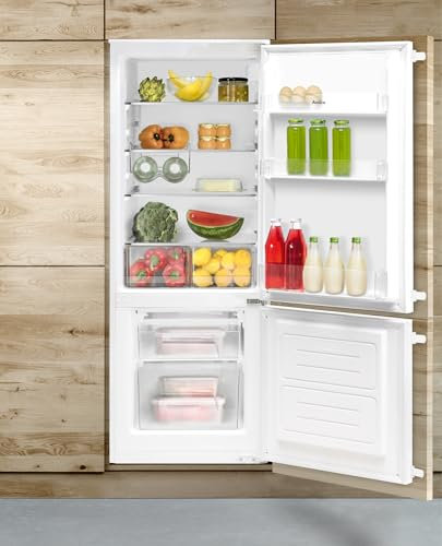 Amica Einbau-Kühlgefrierkombination EKGC 16156-1 / 1450mm Nische/Schlepptür-Technik/Inverter Kompressor/elektronische Steuerung/Tür-Offen-Alarm