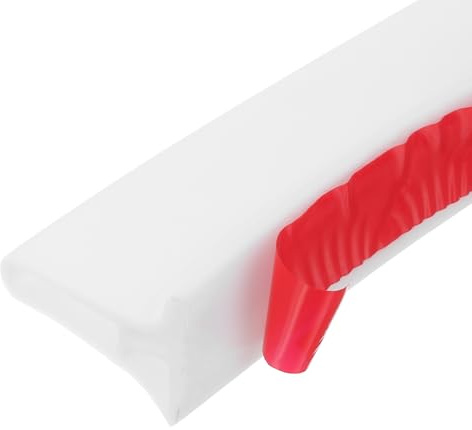 PATIKIL Wet Room Floor Barrier 5cm x 1 Meter, Self Adhesive Shower Threshold Water Barrier Bath Seal Trim Strip for Bathroom Kitchen, White