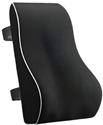 Gcljlmy Cojín de apoyo lumbar, cojín lumbar, cojín de apoyo lumbar, 48 x 40 cm, espuma viscoelástica suave y transpirable, respaldo alto para silla de ordenador