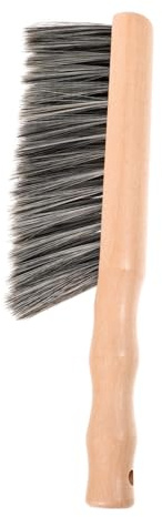 MOTHNUR Cepillo para Chimenea Mango De Madera Escoba De Mano Cepillo De Limpieza Resistente para Limpieza De Cenizas y Polvo Uso Chimeneas Fogatas y Parrillas