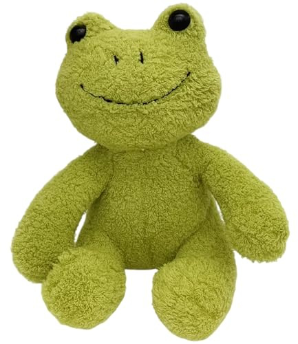 YTPAFK 1Pcs Frog Plush, 20cm Soft Stuffed Animal, Adorable Frog Teddy Toy for Kids, Soft Stuffed Animal for Kids and Adults, for Birthdays, Bedtime Companion, Travel Buddy