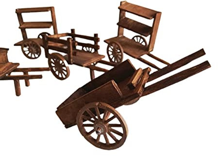 Carro in Legno - Accessori per Presepe