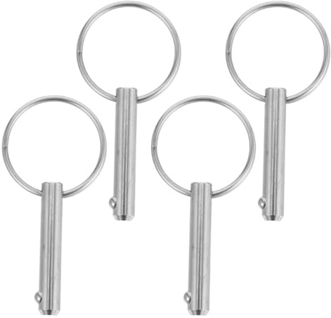 VORCOOL 4 Stücke Edelstahl Schnellspanner Pins Bimini Top Pin Frühling Marine Sicherheitsnadel Marine Hardware Boot Teile und Zubehör
