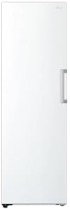 LG GFT41SWGSZ - Congelador Total No Frost, Linear Cooling, Multi Air Flow, Cajones Amplios, Smart Diagnosis, Congelación Rápida, Diseño Metal Fresh, Clasificación E, Capacidad 355 L, Color Blanco