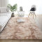 NIULAA Hochflor Teppich 120x160 Beige Modern Flauschig Weich Teppich Groß für Wohnzimmer Kinderzimmer Deko Schlafzimmer Outdoor Carpet Langflor Fellteppich Kunstfell Shaggy Einfarbig Bettvorleger