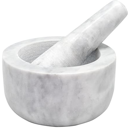 NERTHUS FIH 896 Mortero de marmol Blanco Resistente y Facil de limpiar