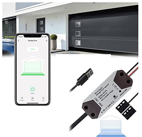 WiFi Garage Door Opener Smart Gate Door Controllor Compatible