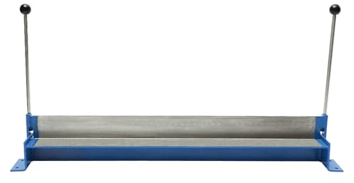 Begoniape Piegatrice in lamiera in acciaio, angolo di piegatura 0-135°, larghezza di piegatura: 930 mm, piegatrice manuale girevole, panca piegata, freno in lamiera blu