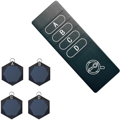 Remote Item Locator, 4 in1 Finder Locator with LED Light for Finding Key, Remote and Wallet