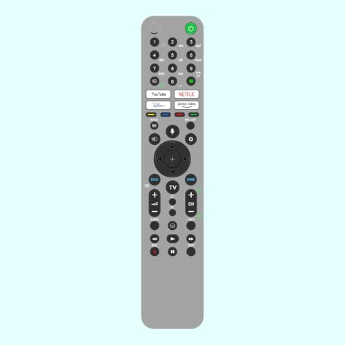 Télécommande vocale de Remplacement RMF-TX621E, fit for Sony Smart TV Z9J LED 8K XR-85Z9J XR-75Z9J; 4K Ultra HD Smart TV XR-85X95J, XR-75X95J, XR-65X95J;A90J 4K OLED XR-83A90J XR-65A90J XR-55A90J