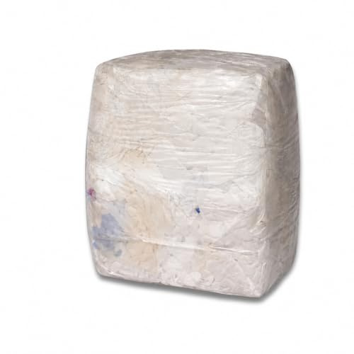 LudwigLacke Chiffons de nettoyage - Kattun Blanc - 10 kg