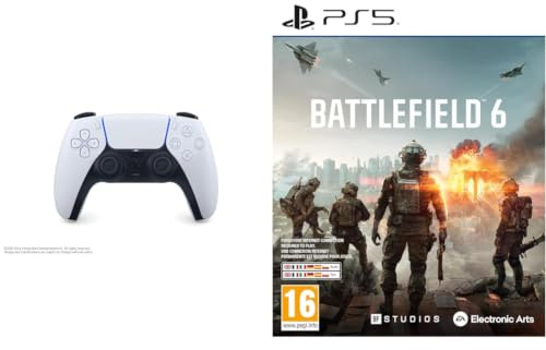 Playstation 5 - Mando inalmbrico DualSense + Battlefield 6 Standard Edition PS5 | Videojuegos | Castellano