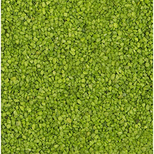 Eurosand Dekogranulat/Dekosteine (2-3 mm), 1 kg, grün