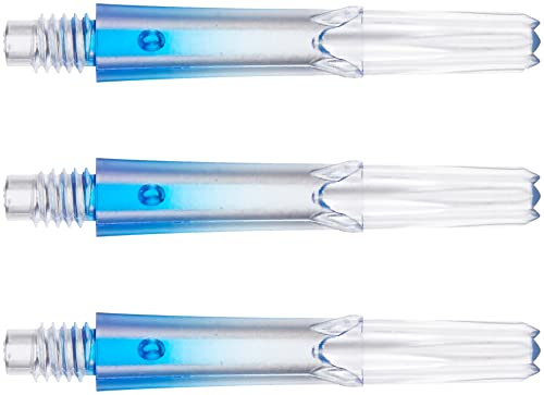 L-style L-Shaft Straight Milky-White Two-Tone 190-260 - 330 von Thor-Sports orange - pink - blau - lila - rot - grün/Made in Japan/zweifarbige Dart Schäfte 2-Tone milchig Weiss
