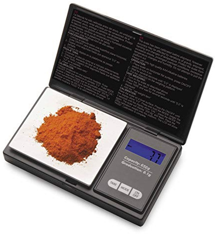 Lacor 61709 - Bilancia di precisione tascabile, 650 g