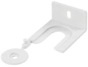 Electrolux Door Bracket for Refrigerator/Freezer, Metal, Door Mount, White