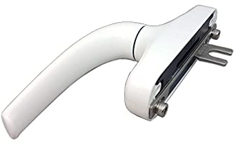 Cremona de repuesto para ventana de Aluminio oscilobatiente de Canal Europeo Lacado Blanco