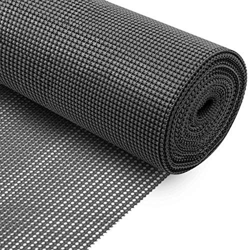 KOOCHUWAH Inserto del cassetto, base del tappeto, tappetino antiscivolo tappetino antiscivolo antiscivolo (nero, 300x50cm)