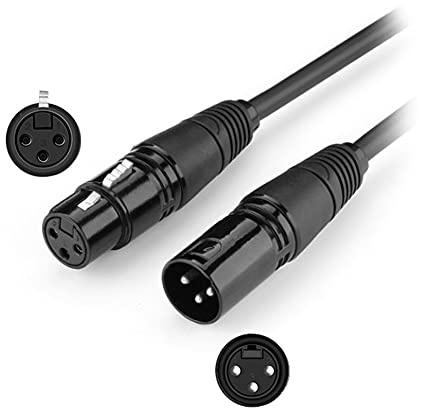 Bolwins G71CS Mikrofonkabel 5m XLR Stecker auf Buchse – Audio Verlängerungskabel für Mikrofon, Mischpult, Lautsprecher, Verstärker – Rauscharm, robust, flexibel, ideal für Bühne und Studio