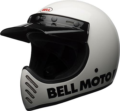 BELL HELMET MOTO-3 CLASSIC WHITE S ECE6