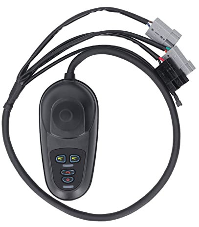 WOOXGEHM Controlador de Joystick para Silla de Ruedas Eléctrica DC24V, Controlador de Cepillo 50A, Compatible con la Mayoría de Las Marcas, Alta Sensibilidad para Sillas de Ruedas Eléctricas