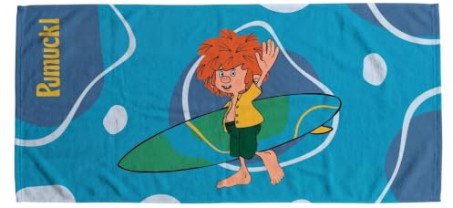 PUMUCKL Bavariashop | Großes Badetuch | Strand Handtuch XXL | Badehandtuch aus 100% Baumwolle | 75 x 150 cm